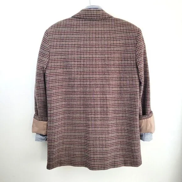 VTG Sag Harbor tweed wool blazer jacket - Picture 7 of 12